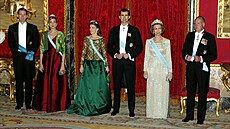 Španělská královská rodina (Madrid, 8. února 2006)