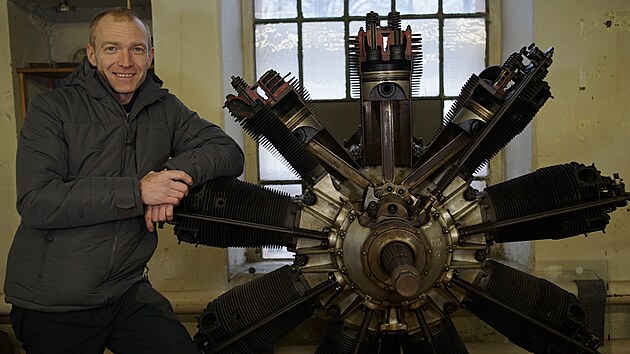 Pavel ercl, restaurtor historickch motor a provozovatel Jizerskohorskho technickho muzea v Blm Potoce pod Smrkem.