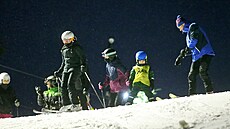 Na sjezdovce poblíž Jihlavy si mohou milovníci zimních sportů užívat díky...