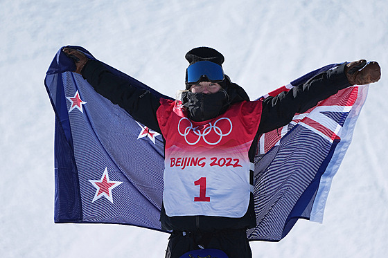Novozélandská snowboardistka Zoi Sadowská Synnottová vyhrála na olympiád v...