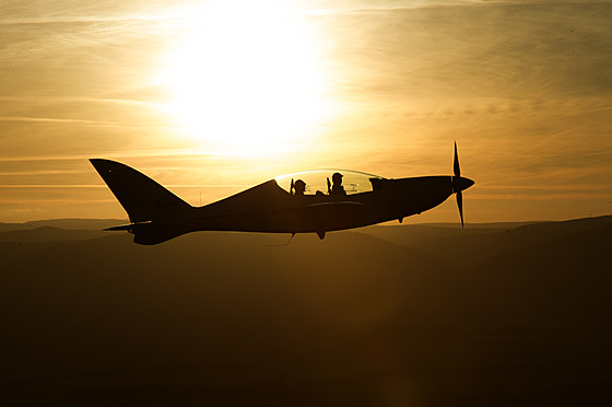 Ultralehký letoun Shark.