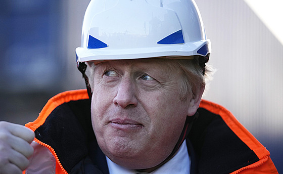 Britský premiér Boris Johnson (31. ledna 2022)