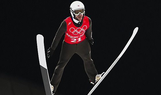 Roman Koudelka pi tréninku na olympijském mstku.