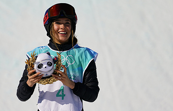 Čínská reprezentantka Eileen Guová je první olympijskou šampionkou v lyžařském...