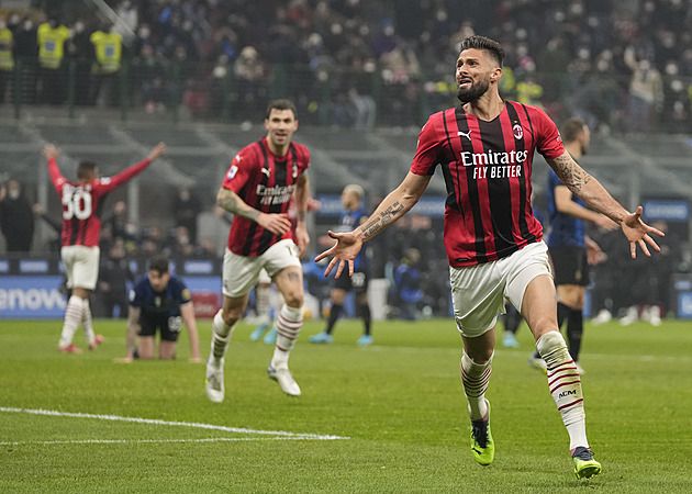 Drama v Itálii. Giroud otočil derby s Interem a boj o titul se zamotává