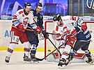 48. kolo hokejové extraligy: HC koda Plze - HC Olomouc.