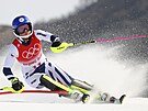 V prvním kole slalomu en startuje eka Martina Dubovská na ZOH v Pekingu...