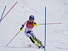 V prvním kole slalomu en startuje eka Martina Dubovská na ZOH v Pekingu...