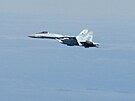 Rusk sthaka Su-30 nad Baltem (3. nora 2022)