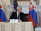 U podpisu mezivládní dohody o obranné spolupráci byl pítomný také slovenský...