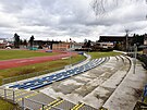 Stadion ml�de�e ve Zl�n� p�ed pl�novanou rekonstrukc� (�nor 2022)