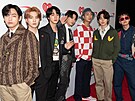 K-popová skupina BTS (Los Angeles, 4. prosince 2021)