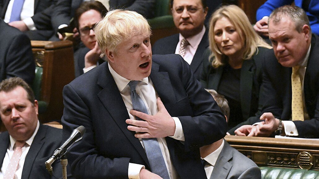 Britský premiér Boris Johnson