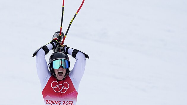 Olympijskou vtzkou v obm slalomu je vdsk lyaka Sara Hectorov, je potvrdila pozici nejlep eny tto disciplny v aktuln sezon Svtovho pohru. (7. nora 2022)