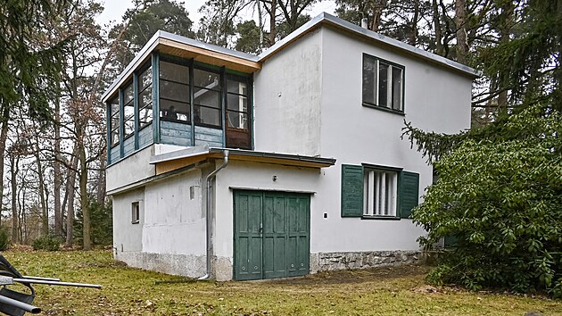 Hrabalova chata v Kersku.