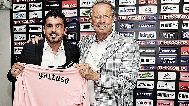 Jednm z destek trenr, kter boss Palerma Maurizio Zamparini bhem sv ry v klubu najal, byl i znm boulivk Gennaro Gattuso.
