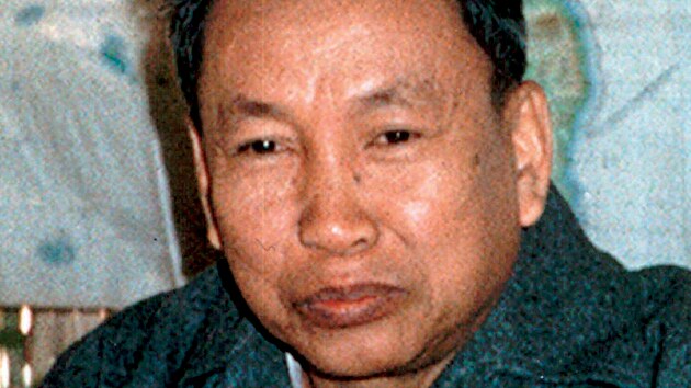 Vůdce Rudých Khmerů Pol Pot (1925–1998)