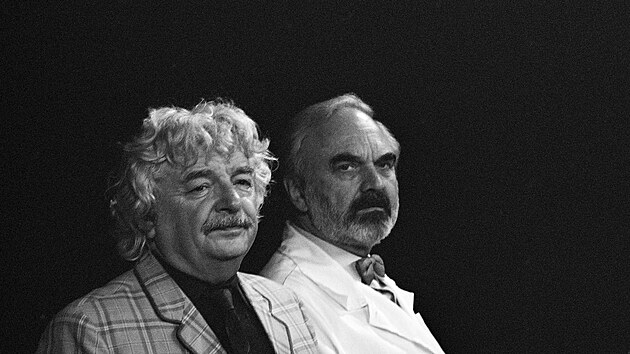 Ladislav Smoljak a Zdeněk Svěrák v Aktu