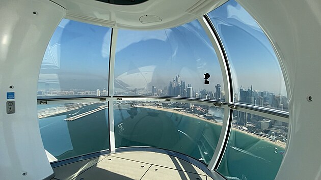 Vhled z vyhldkovho kola Ain Dubai