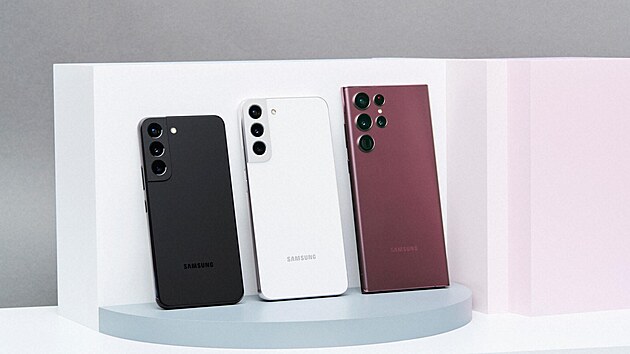 Smartphony Samsung modelov ady Galaxy S22