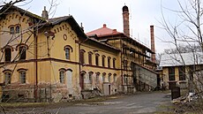 Bývalý pivovar v Petrohrad na Lounsku. (únor 2022)