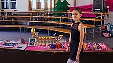 Nadjná jedenáctiletá baletka, tanenice a muzikantka  Laura Mohylová z...
