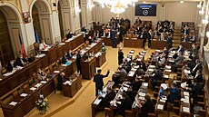 Vláda přes obstrukce SPD Sněmovnou tlačí novelu pandemického zákona. (2. února...