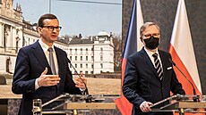 Do Prahy pijel polský premiér Mateusz Morawiecki. Bude jednat s pedsedou...