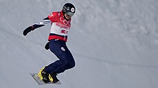 Jízdu ve snowboardcrossu má za sebou Vendula Hopjáková na ZOH v Pekingu 2022....
