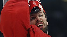 Olympijský turnaj mu�� v ledním hokeji. Úvodní zápas Rus� proti �výcarsku....