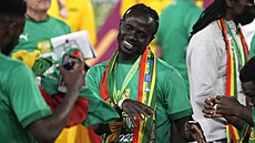 Sadio Mané slaví zlato na Africkém poháru národů. V rozstřelu proti Egyptu dal...