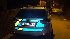 Policisté řešili incident v obci Kamenice. (5. února 2022)