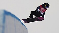 �árka Pan�ochová na olympijské U-ramp�.
