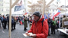 Demonstrace iniciativy Chcípl PES proti schválení vládní novely pandemického... | na serveru Lidovky.cz | aktuální zprávy