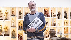 Výstava Svty animace v Holeovické trnici v Praze, její kurátor Jan Bubeníek