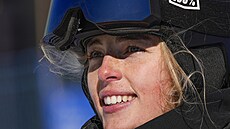 Snowboardistka Zoi Sadowská Synnottová, novozélandská olympijská vít�zka ve...