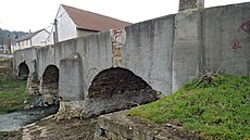 Most p�es Bakovský potok pro�el od doby svého vzniku na p�elomu 17. a 18....