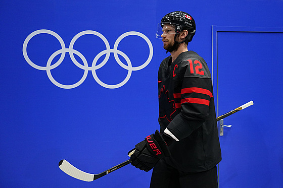 Olympijský turnaj v ledním hokeji. Kanada - ína. Kanaan Eric Staal. (15....