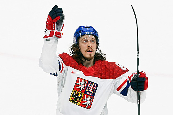 O vít�zství nad Ruskem nakonec rozhodl gól Libora �uláka. (12. února 2022)