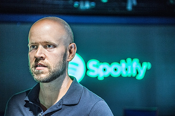 Daniel Ek, zakladatel spolenosti Spotify (2018).