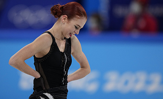 Alexandra Trusovová na olympiád v Pekingu