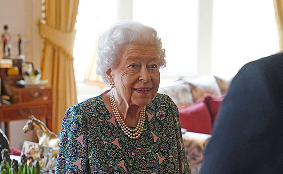 Královna Albta II. (Windsor, 16. února 2022)