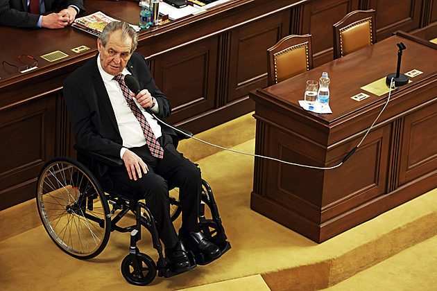 Zeman vystoupí ve Sněmovně. Na semináři SPD promluví o budoucnosti Evropy