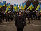Odsa. Ukrajinci slaví Den jednoty, nový svátek vyhláený prezidentem Zelenským...