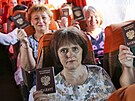 Od roku 2019 obdrelo ruský pas více ne 720 000 obyvatel separatistických...