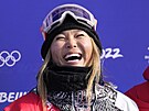 Americká snowboardistka Chloe Kimová navázala na triumf z Pchjongchangu a v...