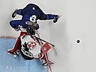 Finsko - výcarsko. Hokejistky bojují o bronzové medaile. (16. února 2022)