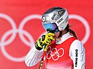 Ester Ledecká po sjezdu byla druhá a nad�ji na medaili dr�ela i po zda�ilé...
