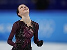 Olympijskou ampionkou se stává Ruska Anna erbakovová na ZOH 2022 v Pekingu....