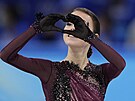 Olympijskou ampionkou se stává Ruska Anna erbakovová na ZOH 2022 v Pekingu....